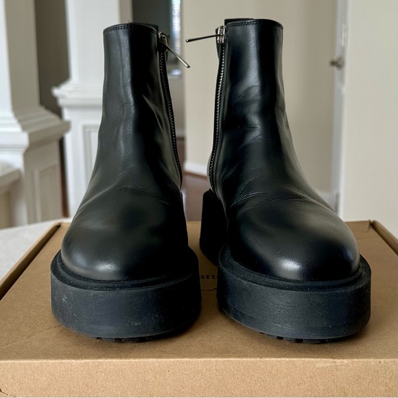 Flattered Sleek Black Ankle Booties